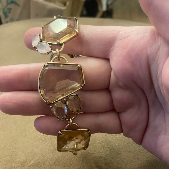 JCrew Rose Pink Facet Bracelet - Picture 4 of 4